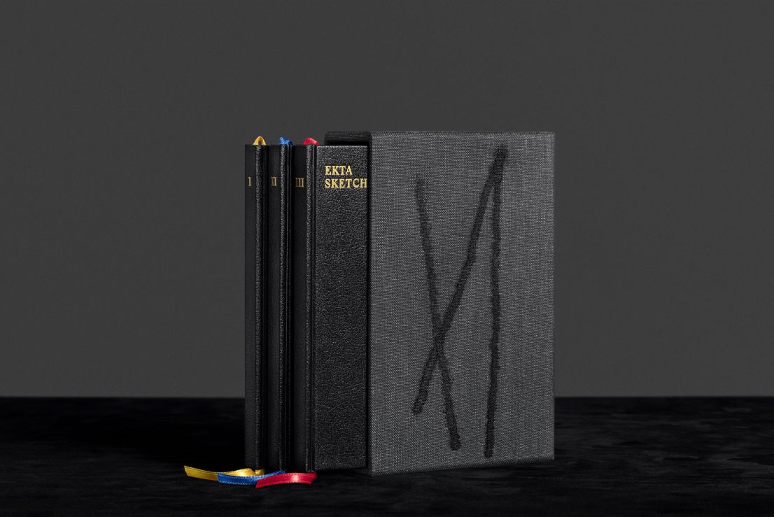 Ekta Sketchbooks I-III, 2019 – Ekta